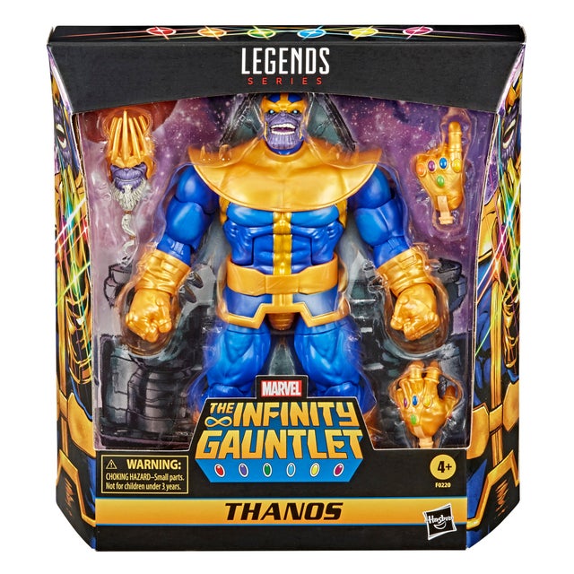 Hasbro Marvel Legends Series 6-inch Collectible Action Figure Thanos Toy - Toy Snowman