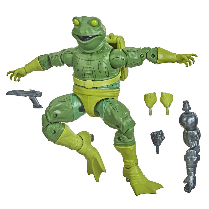 Marvel Legends Series Spider-Man Marvel’s Frog-Man 6-inch Collectible Action Figure - Toy Snowman