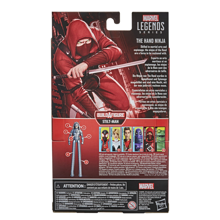 (pre-order 3rd batch ) Hasbro Marvel Legends Series Spider-Man The Hand Ninja 6-inch Collectible Action Figure Toy - Toy Snowman