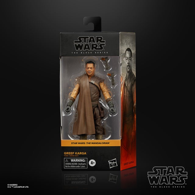 Star Wars The Black Series Greef Karga Toy 6-Inch Scale The Mandalorian Collectible Figure - Toy Snowman