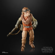 Star Wars The Black Series Kuiil Toy 6-Inch Scale The Mandalorian Collectible Figure - Toy Snowman