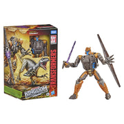 Transformers Toys Generations War for Cybertron: Kingdom Voyager WFC-K18 Dinobot - Toy Snowman