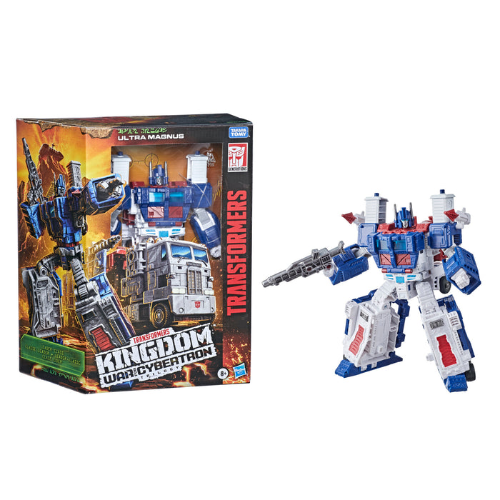 (preorder) Transformers Toys Generations War for Cybertron: Kingdom Leader WFC-K20 Ultra Magnus - Toy Snowman