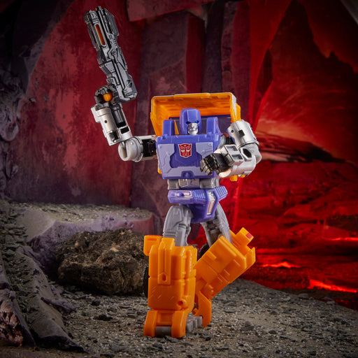 (preorder) Transformers Toys Generations War for Cybertron: Kingdom Deluxe WFC-K16 Huffer - Toy Snowman