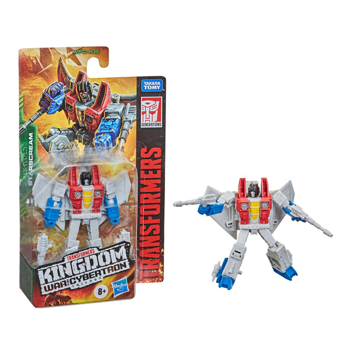 (preorder) Transformers Toys Generations War for Cybertron: Kingdom Core Class WFC-K12 Starscream - Toy Snowman