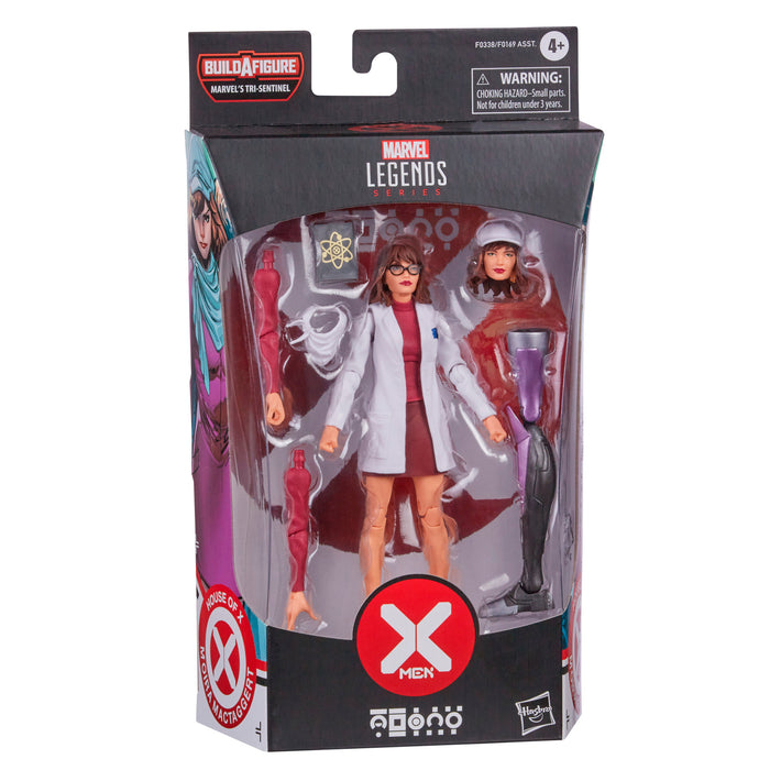 (preorder) Hasbro Marvel Legends Series X-Men 6-inch Collectible Moira MacTaggert Action Figure Toy And 5 Accessories, Age 4 And Up - Toy Snowman