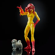 Hasbro Marvel Legends Series Avengers 6-inch Collectible Action Figure Toy Marvel’s Firestar With Dog - Toy Snowman