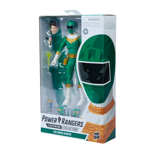 (preorder) Power Rangers Lightning Collection Zeo IV Green Ranger 6-Inch - Toy Snowman
