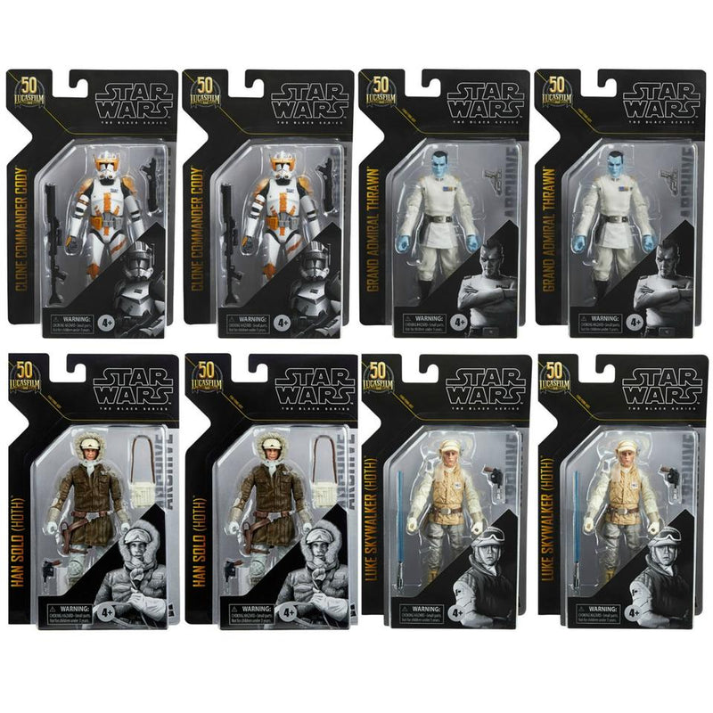 Star Wars: The Black Series Archive Collection Wave 3 ( 1 Case Pack of 8 ) - Toy Snowman