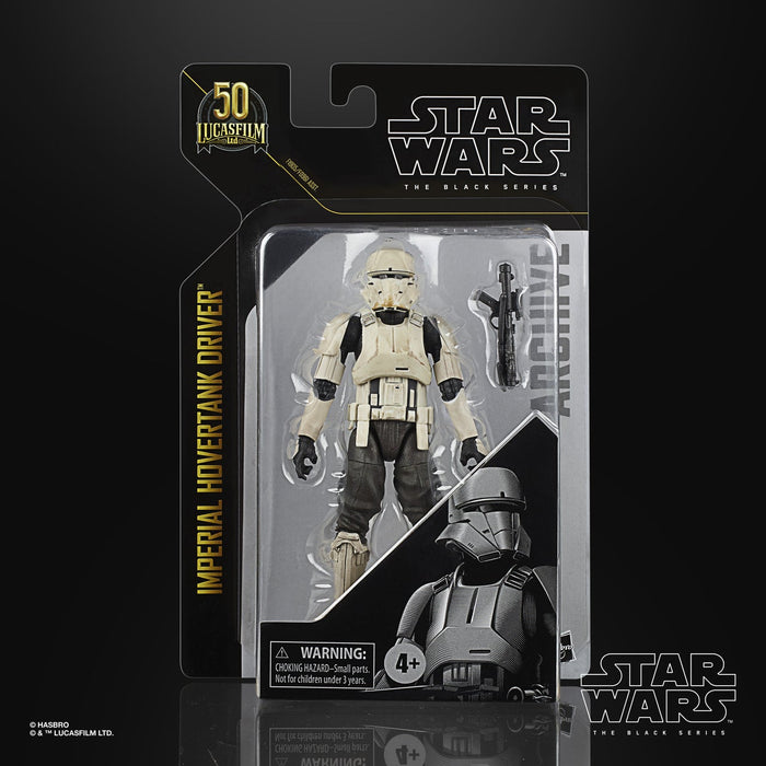 (preorder) Star Wars The Black Series Archive Imperial Hovertank Driver 6-Inch-Scale Lucasfilm 50th Anniversary Action Figure - Toy Snowman
