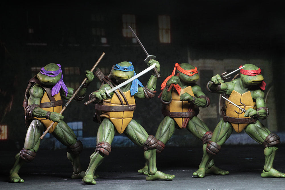 Teenage Mutant Ninja Turtles (1990) – Michelangelo 7” Scale Action Figure - Toy Snowman