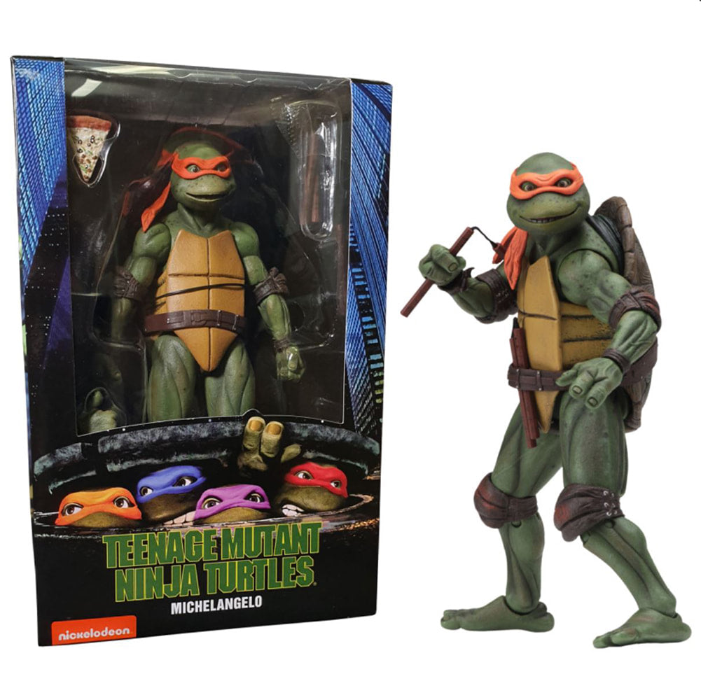 Teenage Mutant Ninja Turtles (1990) – Michelangelo 7” Scale Action Fig ...