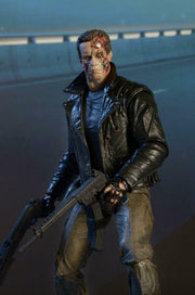 Terminator 7 Inch Action Figure Deluxe Series - Ultimate Police Station Assault T-800 - Toy Snowman