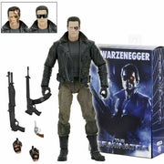 Terminator 7 Inch Action Figure Deluxe Series - Ultimate Police Station Assault T-800 - Toy Snowman