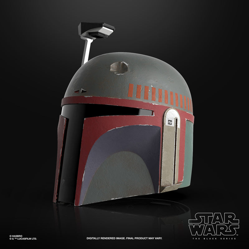 (preorder) Star Wars The Black Series Boba Fett (Re-Armored) Premium Electronic Helmet, The Mandalorian - Toy Snowman