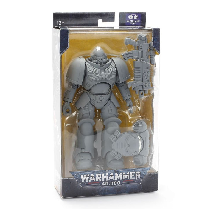 McFarlane Toys Warhammer 40,000 Space Marine Primaris Intercessor Artist Proof Action Figure - Toy Snowman