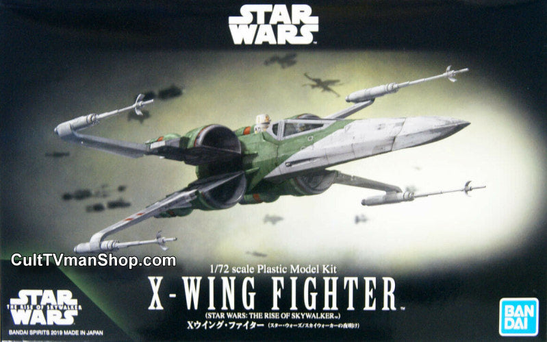 Star Wars X-Wing Fighter (Rise of Skywalker) 1/72 Scale Model Kit - Toy Snowman