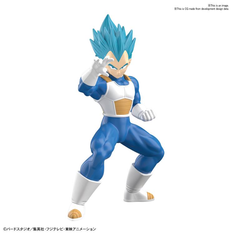 Dragon Ball Super Entry Grade #3 Super Saiyan God Super Saiyan Vegeta Model Kit - Toy Snowman