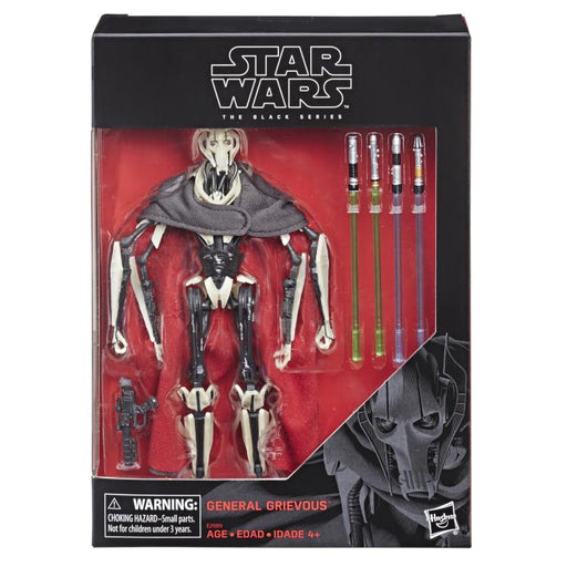 (pre-order) Star Wars: The Black Series 6" Deluxe General Grievous - Toy Snowman