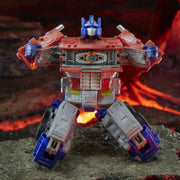 Transformers War for Cybertron: Kingdom Leader Optimus Prime - Toy Snowman