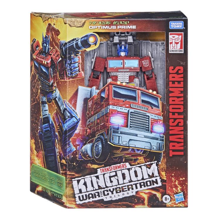 Transformers War for Cybertron: Kingdom Leader Optimus Prime - Toy Snowman