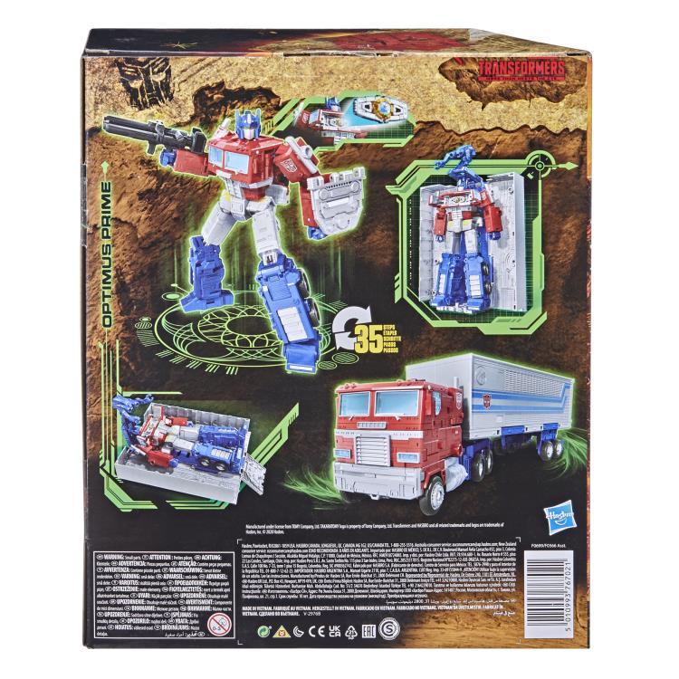 Transformers War for Cybertron: Kingdom Leader Optimus Prime - Toy Snowman