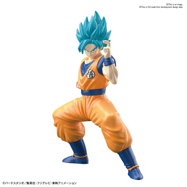 Dragon Ball Super Entry Grade #2 Super Saiyan God Super Saiyan Goku Model Kit - Toy Snowman