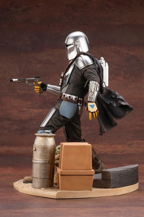 (preorder) The Mandalorian ArtFX Mandalorian & The Child Statue by KOTOBUKIYA - Toy Snowman