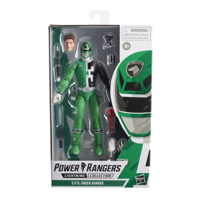 (preorder) Power Rangers S.P.D. Lightning Collection Green Ranger - Toy Snowman