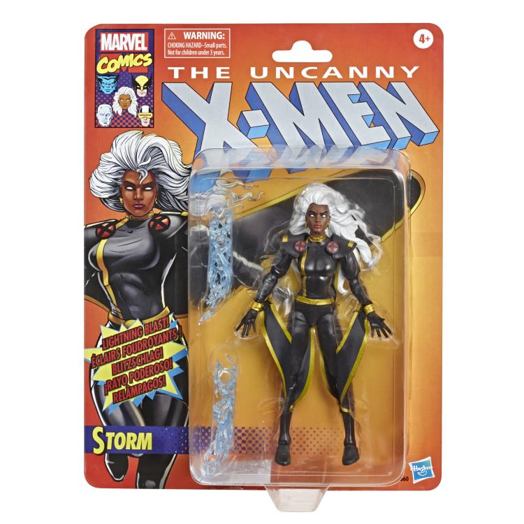 The Uncanny X-Men Marvel Legends Retro Collection Storm (Black Suit) - Toy Snowman