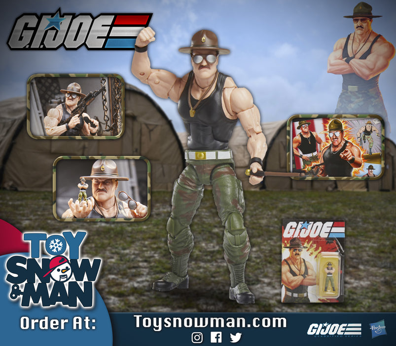 G.I. Joe Classified Series Sgt Slaughter (Preorder ETA January) - Action & Toy Figures -  Hasbro