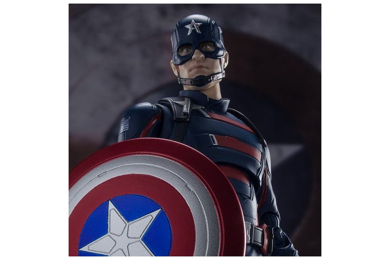 S.H. Figuarts The Falcon and the Winter Soldier - Captain America (John F. Walker) - Action figure -  Bandai