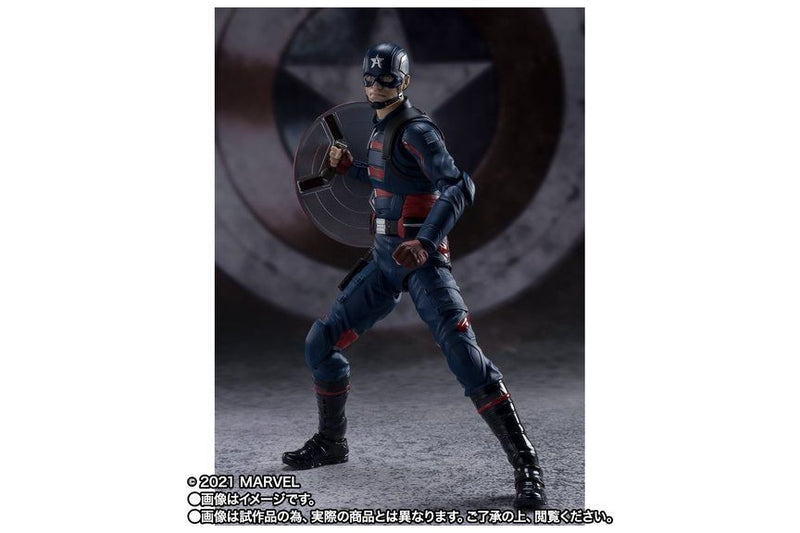 S.H. Figuarts The Falcon and the Winter Soldier - Captain America (John F. Walker) - Action figure -  Bandai