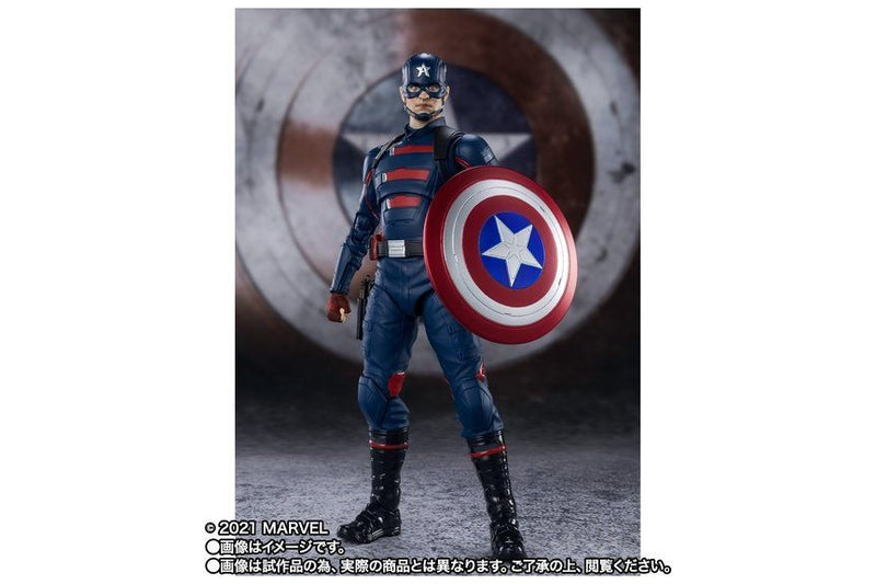 S.H. Figuarts The Falcon and the Winter Soldier - Captain America (John F. Walker) - Action figure -  Bandai