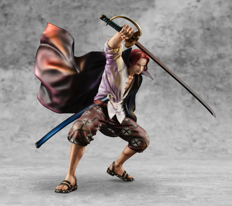 ONE PIECE PLAYBACK MEMORIES RED-HAIRED SHANKS (Preorder) - statue -  MEGAHOUSE CORPORATION