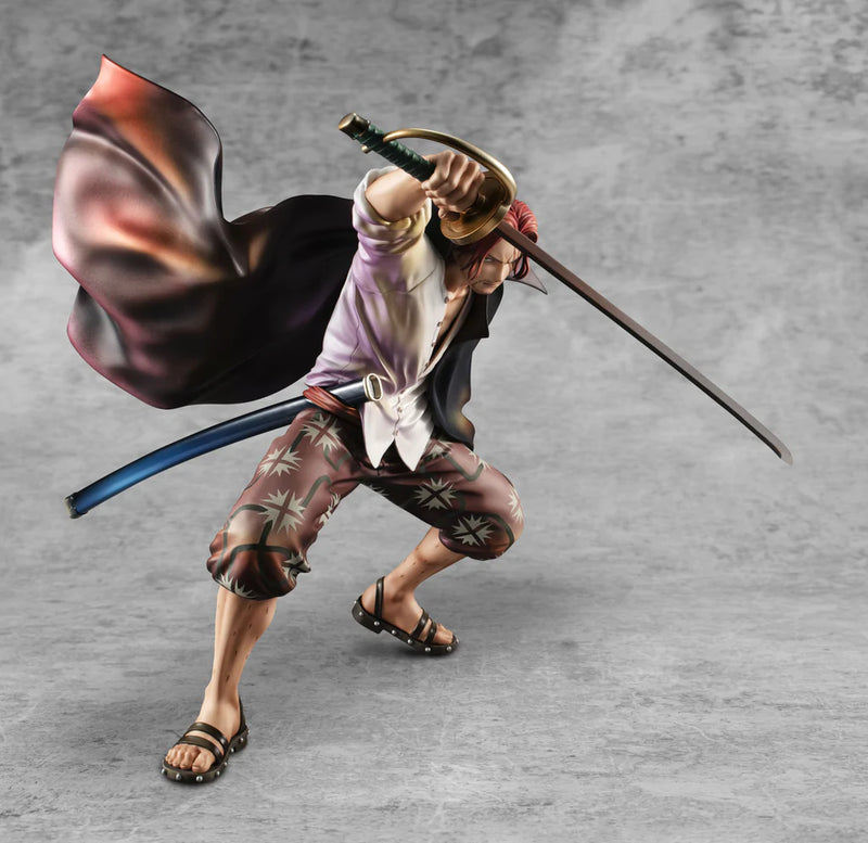 ONE PIECE PLAYBACK MEMORIES RED-HAIRED SHANKS (Preorder) - statue -  MEGAHOUSE CORPORATION