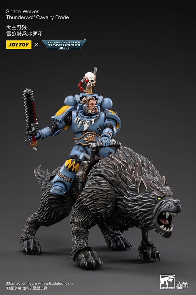 Warhammer 40k - SPACE WOLVES - THUNDERWOLF CAVALRY FRODE - Collectables > Action Figures > toys -  Joy Toy