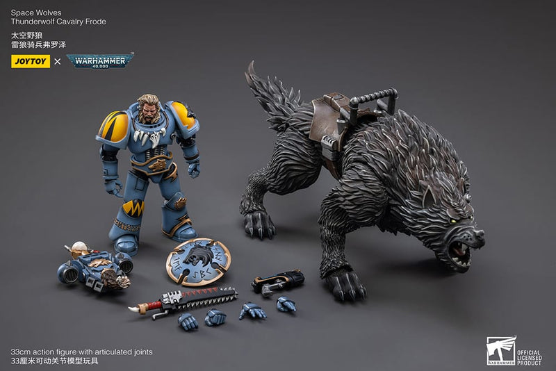 Warhammer 40k - SPACE WOLVES - THUNDERWOLF CAVALRY FRODE - Collectables > Action Figures > toys -  Joy Toy