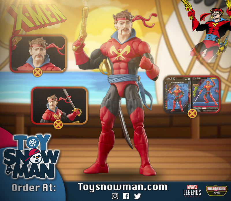 Marvel Legends Series: Starjammer Corsair X-Men Figure (Preorder Q3 2023) - Action & Toy Figures -  Hasbro