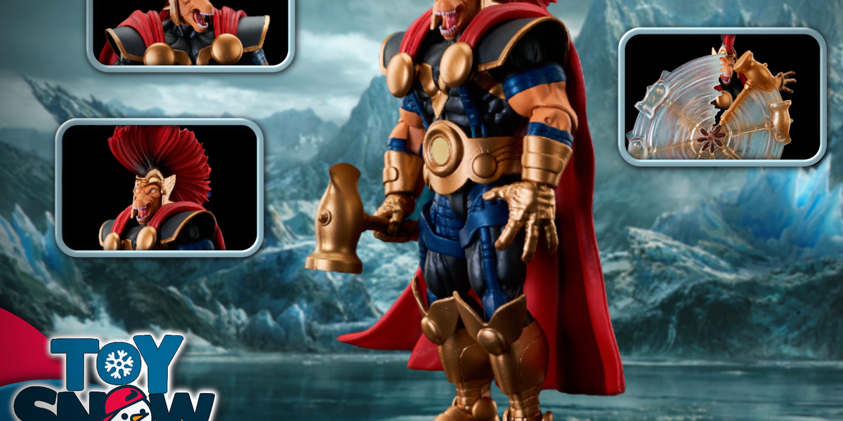 Marvel Legends Series Beta Ray Bill - Action Figure 15 Cm Con Accessori E Pezzo Build-A-Figure