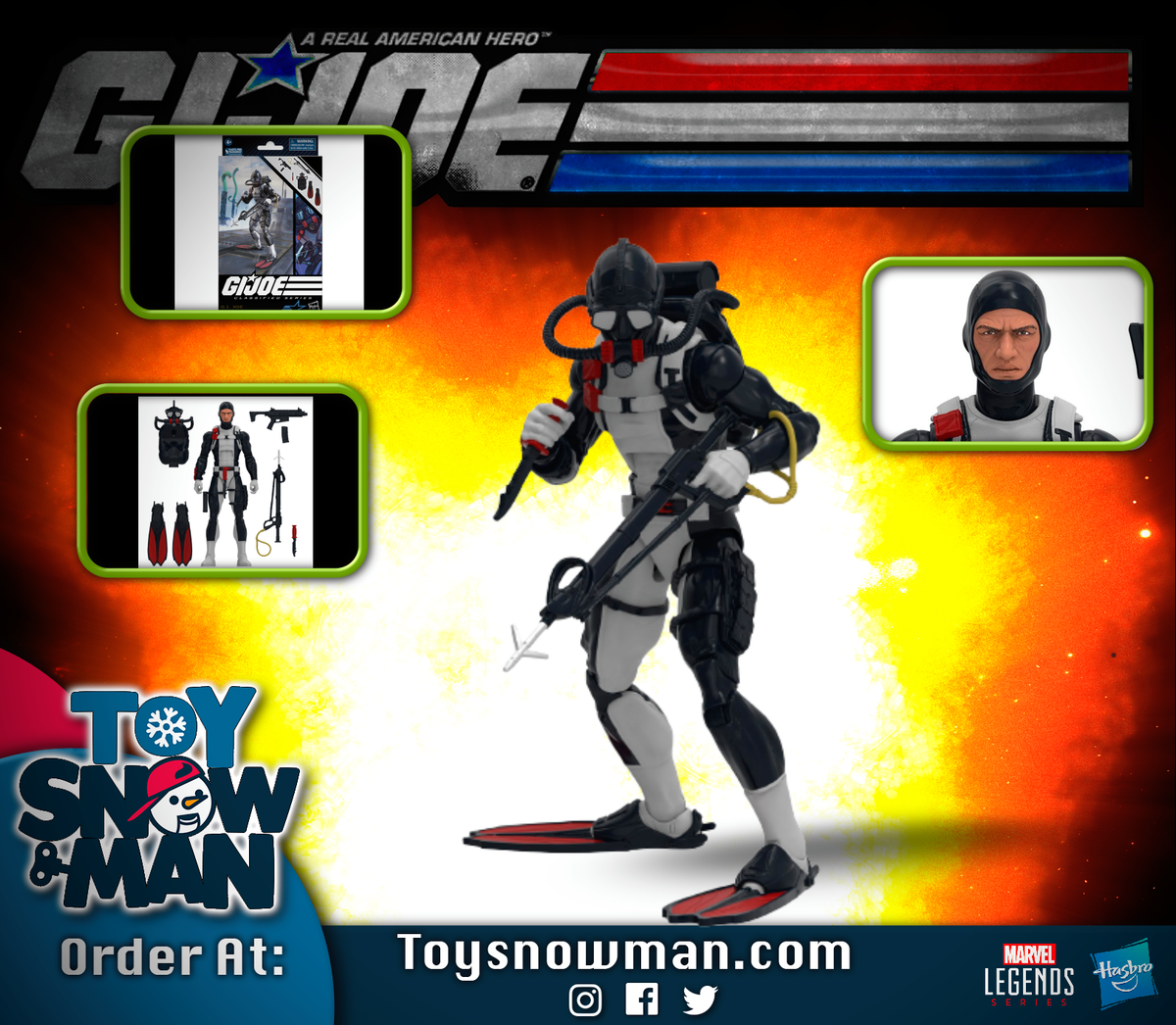 G.I. Joe Classified Series #073 Torpedo – Figurine Loose Hasbro