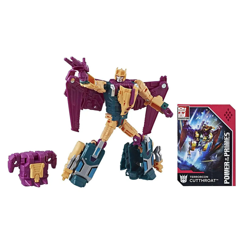 Transformers Generations Power of the Primes Terrorcon Cutthroat Deluxe - Collectables > Action Figures > toys -  Hasbro