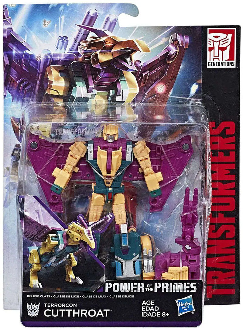 Transformers Generations Power of the Primes Terrorcon Cutthroat Deluxe - Collectables > Action Figures > toys -  Hasbro