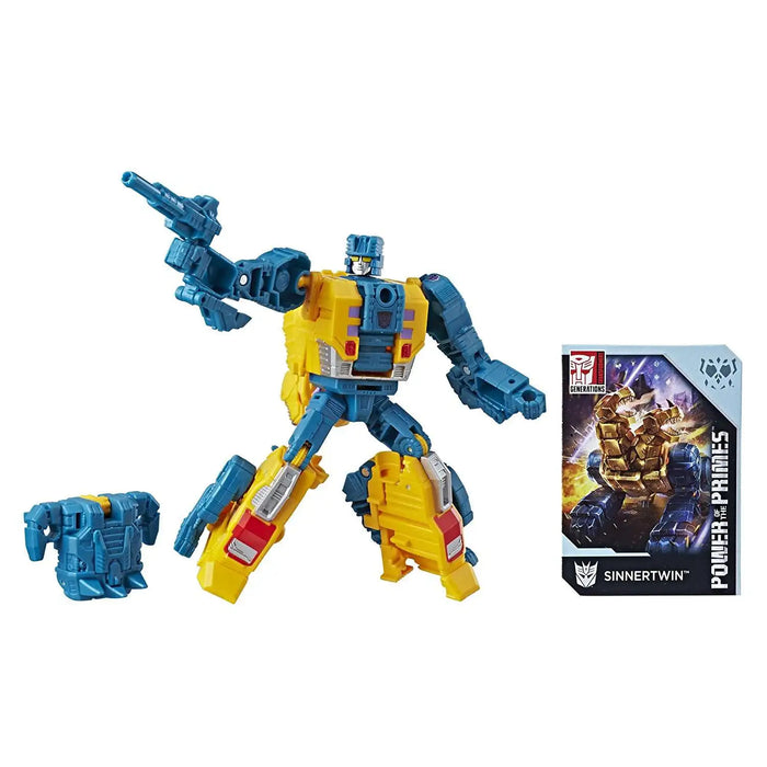Transformers Generations Power of the Primes Terrorcon Sinnertwin Deluxe - Collectables > Action Figures > toys -  Hasbro