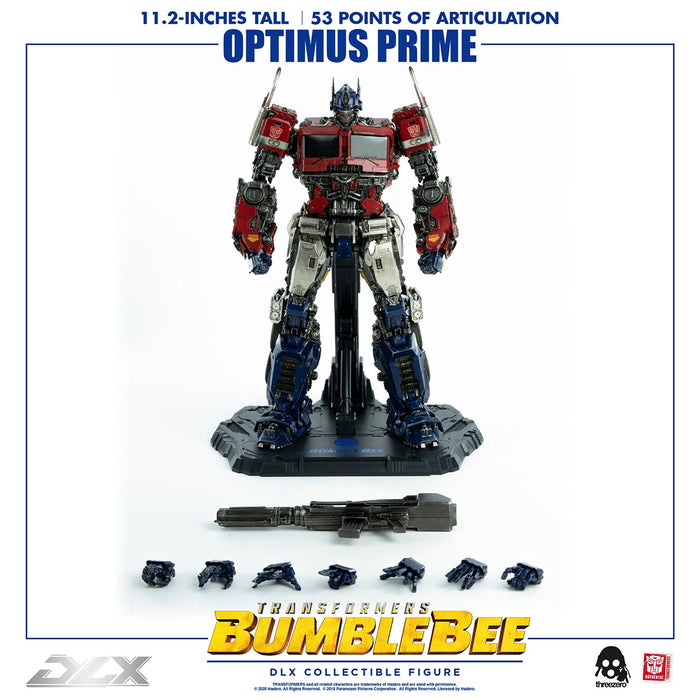 Transformers DLX Optimus Prime - Bumblebee Movie - Action figure -  ThreeZero