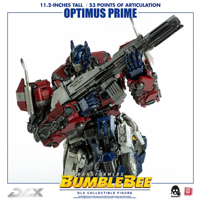Transformers DLX Optimus Prime - Bumblebee Movie - Action figure -  ThreeZero