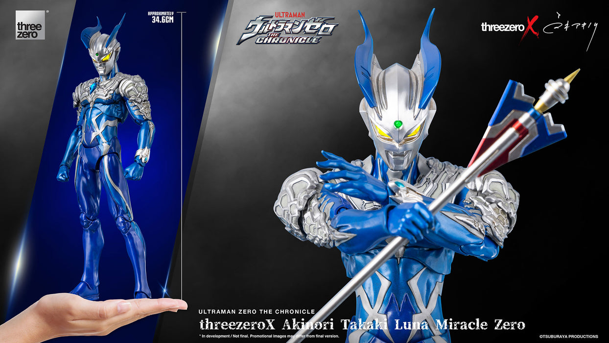 Ultraman Zero THE CHRONICLE threezeroX Akinori Takaki Luna Miracle Zero - Action & Toy Figures -  ThreeZero