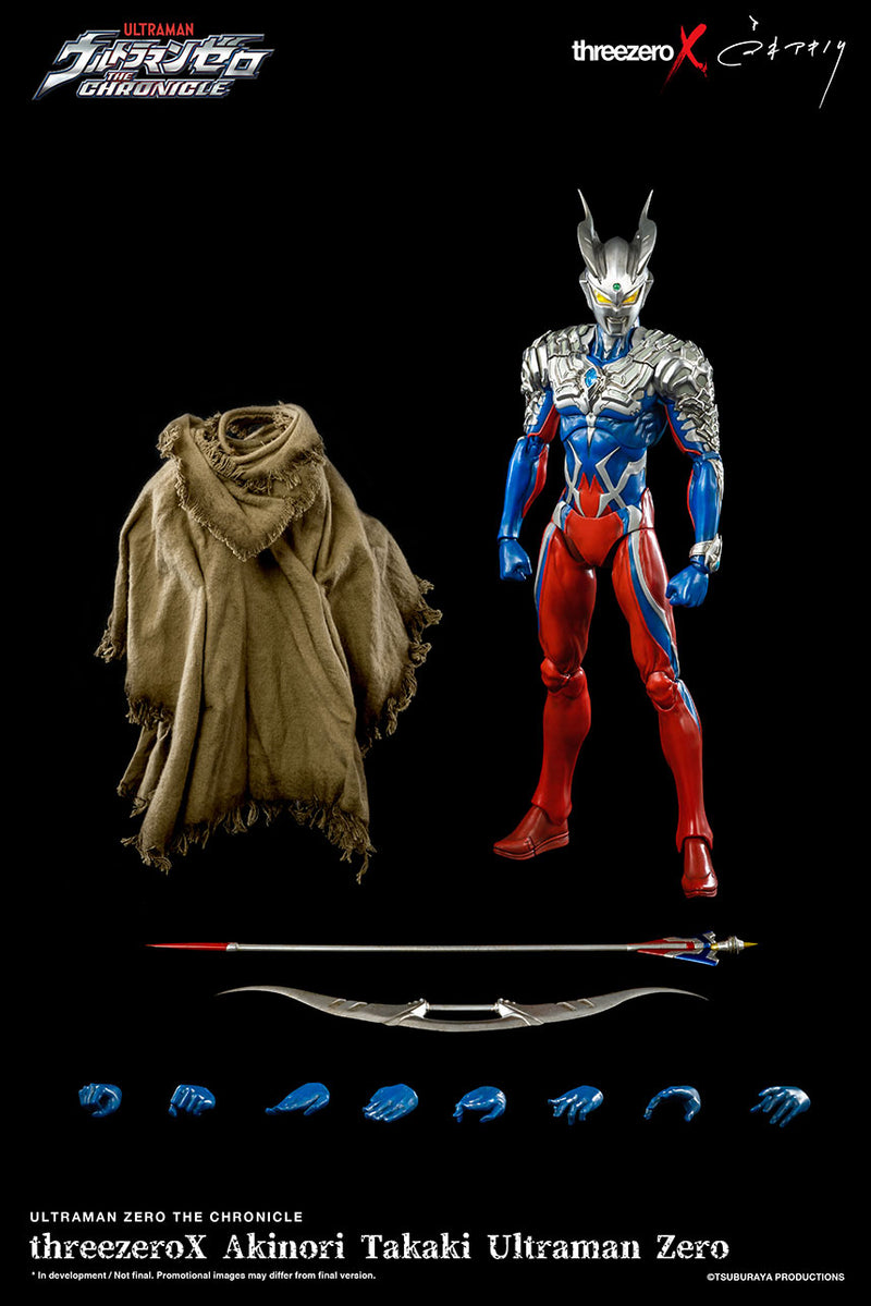 Ultraman Zero - threezeroX Akinori Takaki (Preorder) - Action & Toy Figures -  ThreeZero