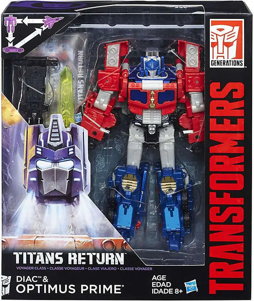 Transformers Generations Titans Return Diac & G2 Optimus Prime - Collectables > Action Figures > toys -  Hasbro