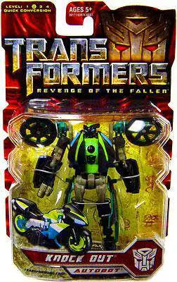 Transformers Revenge of the Fallen Knock Out Scout ( packaging Sub-par ) - Collectables > Action Figures > toys -  Hasbro